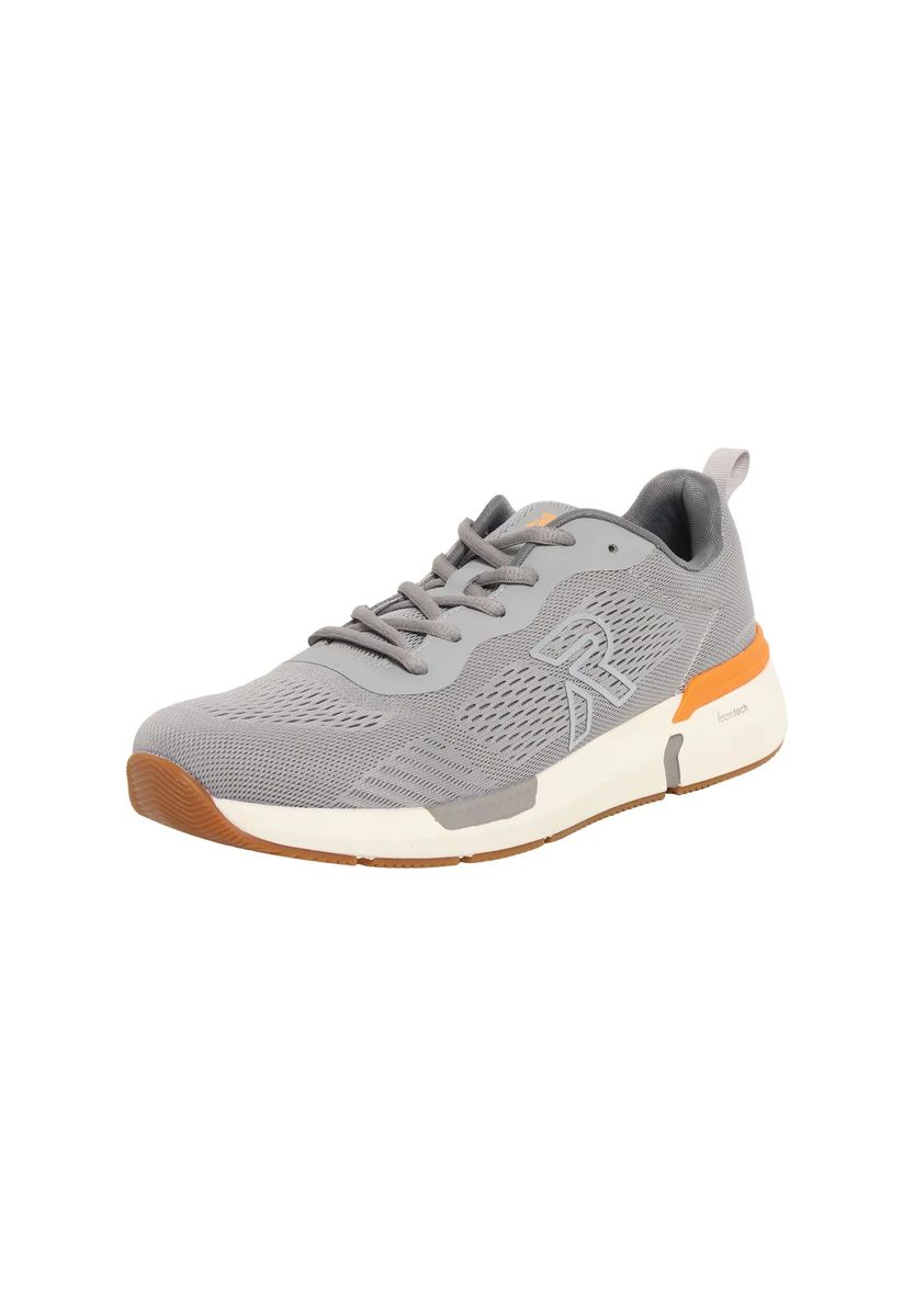 rieker Sneaker, Mesh, für Herren, grau|orange, 40