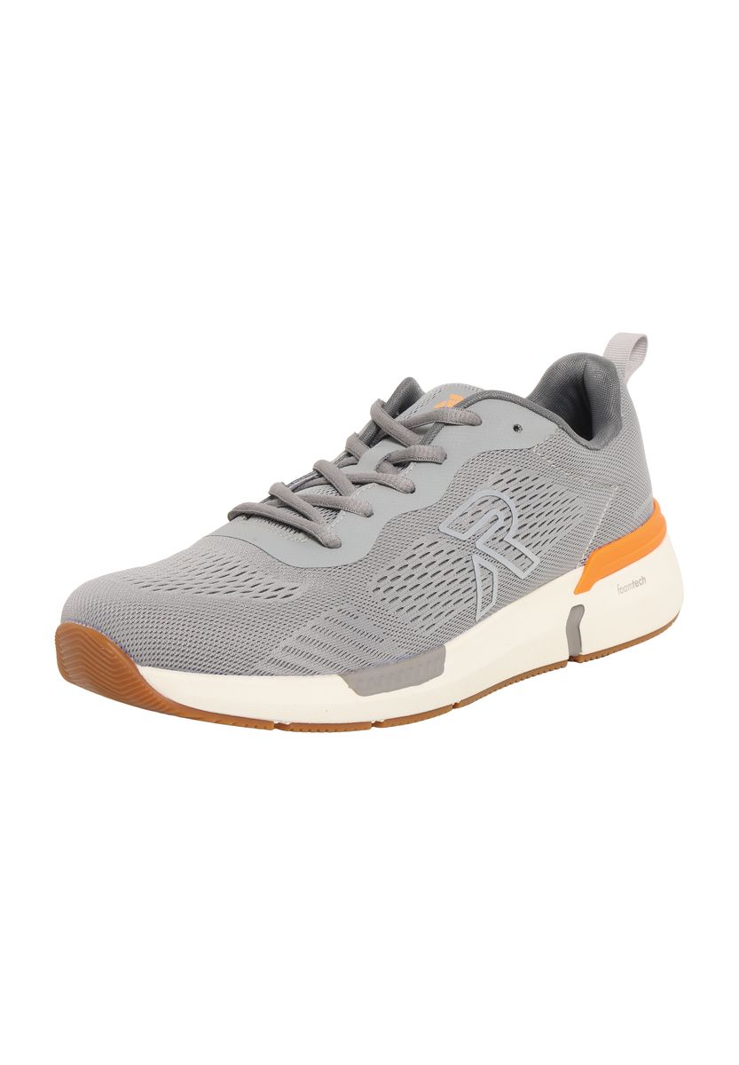 rieker Sneaker, Mesh, für Herren, grau|orange, 40