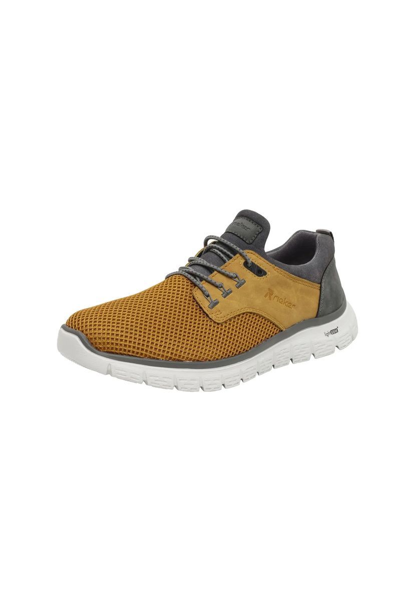 Lässiger Mesh Sneaker in Gelb