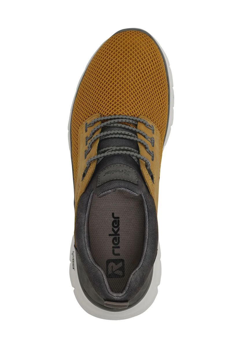 Lässiger Mesh Sneaker in Gelb