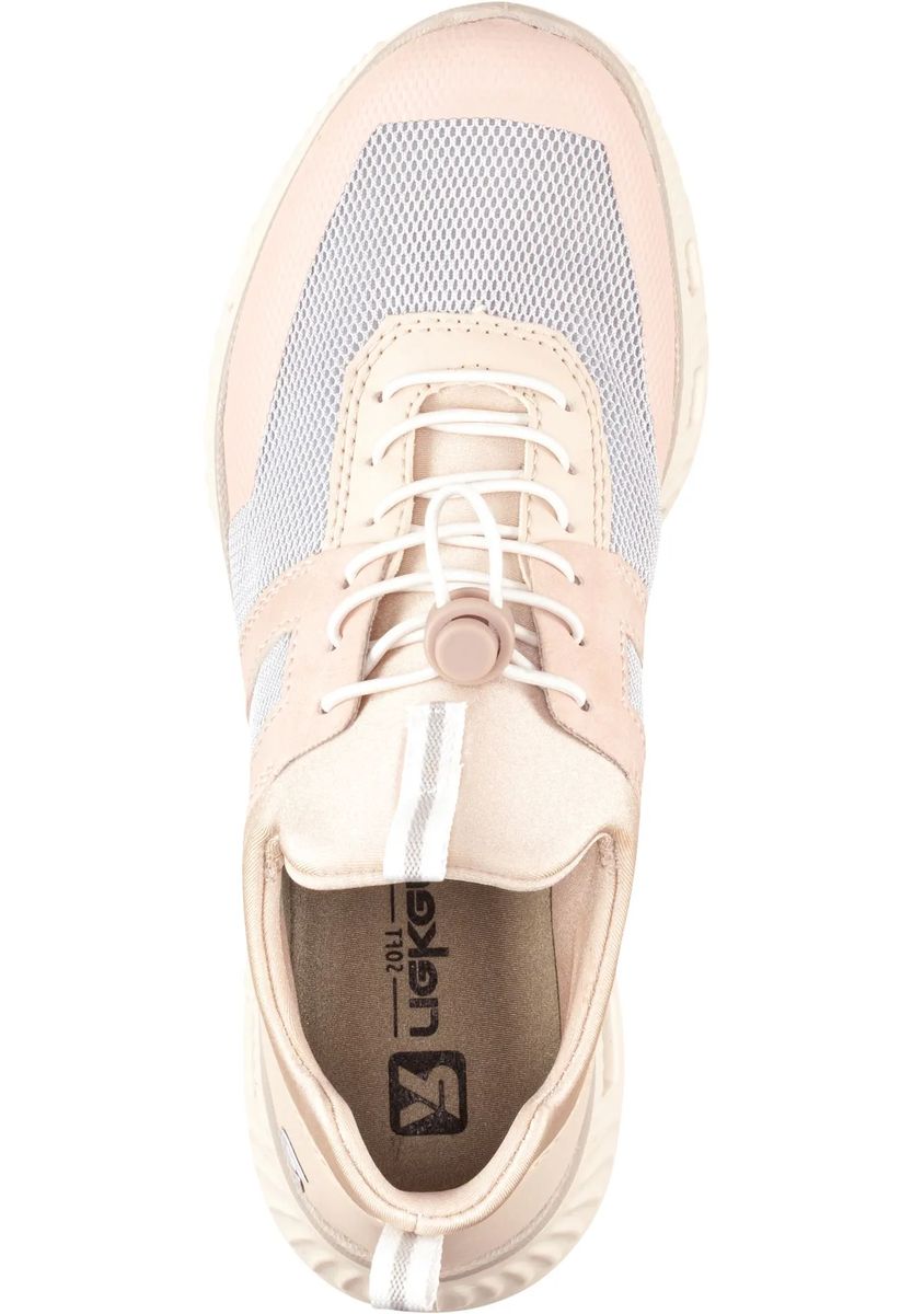 Leichter Sneaker mit Mesh-Einsatz