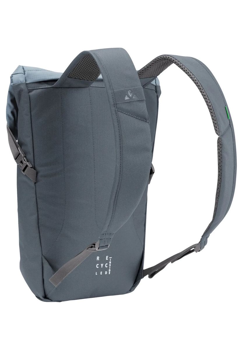 Minimalistischer Roll-Top-Tagesrucksack mit Tabletfach