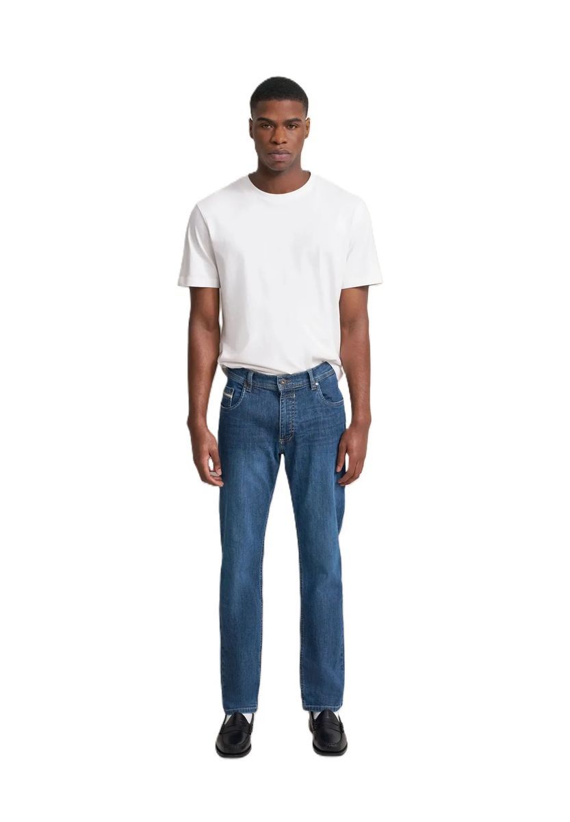 Herren Modern Fit Five-Pocket Jeans