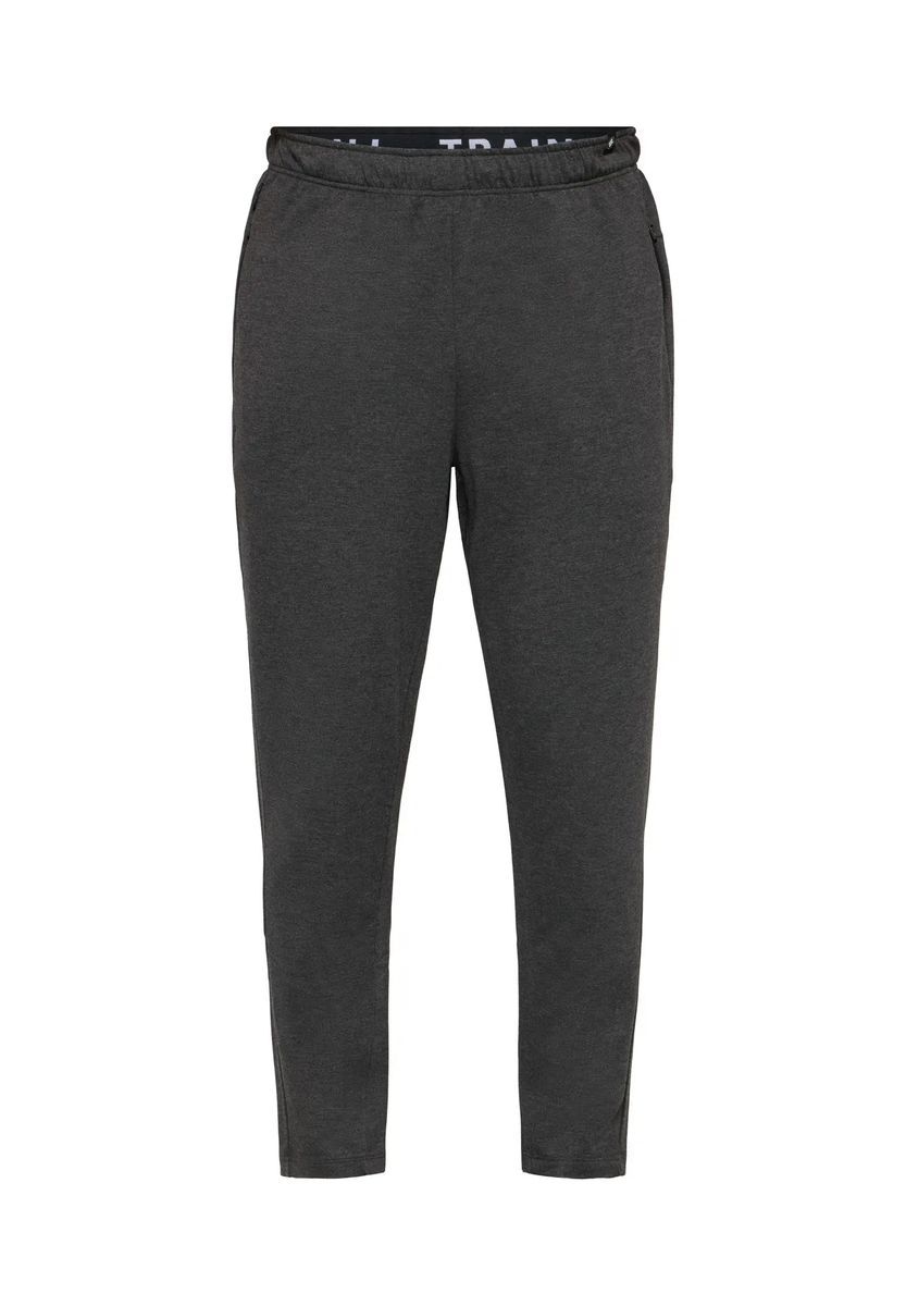 Tapered Sport-Jogginghose mit Reißverschlüssen
