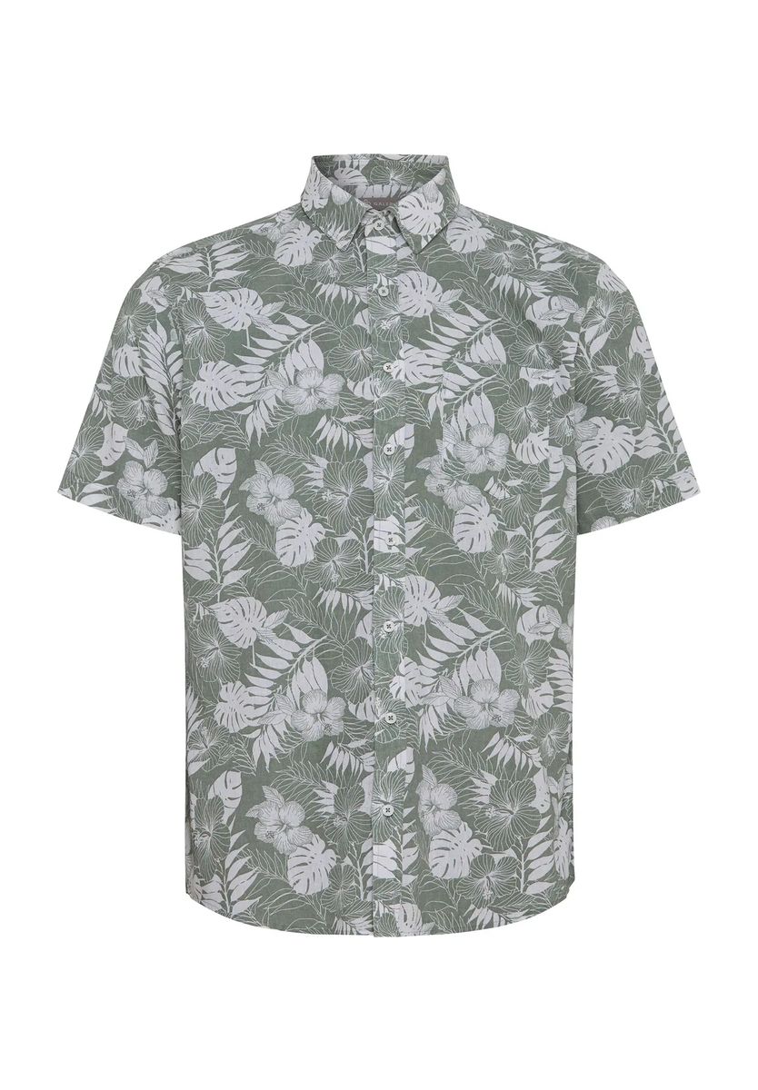 Herren Freizeithemd mit tropischem Print