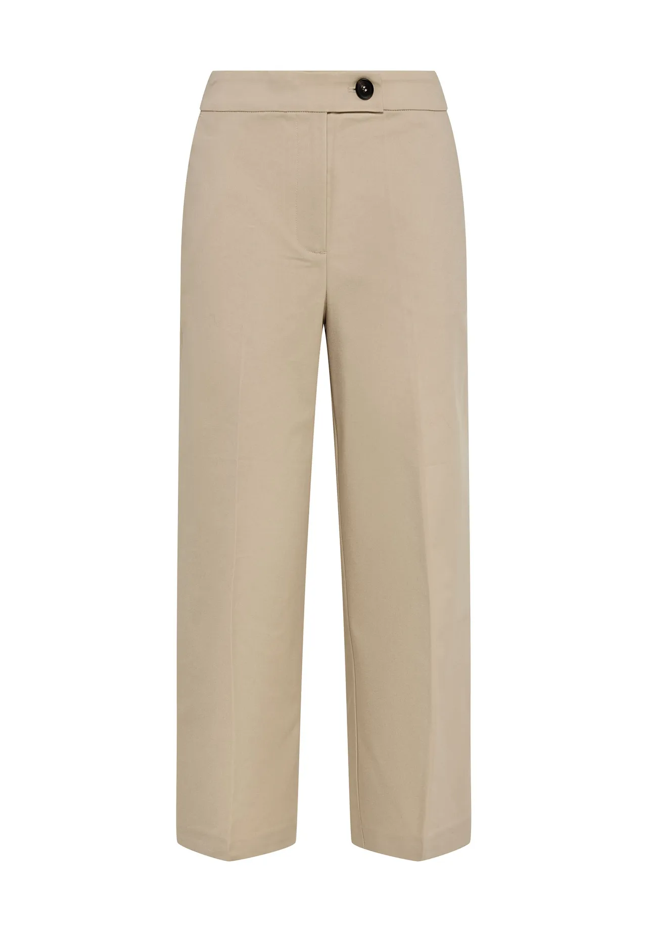 MANGUUN collection Stoffhose, Paspeltaschen, für Damen, beige, 38