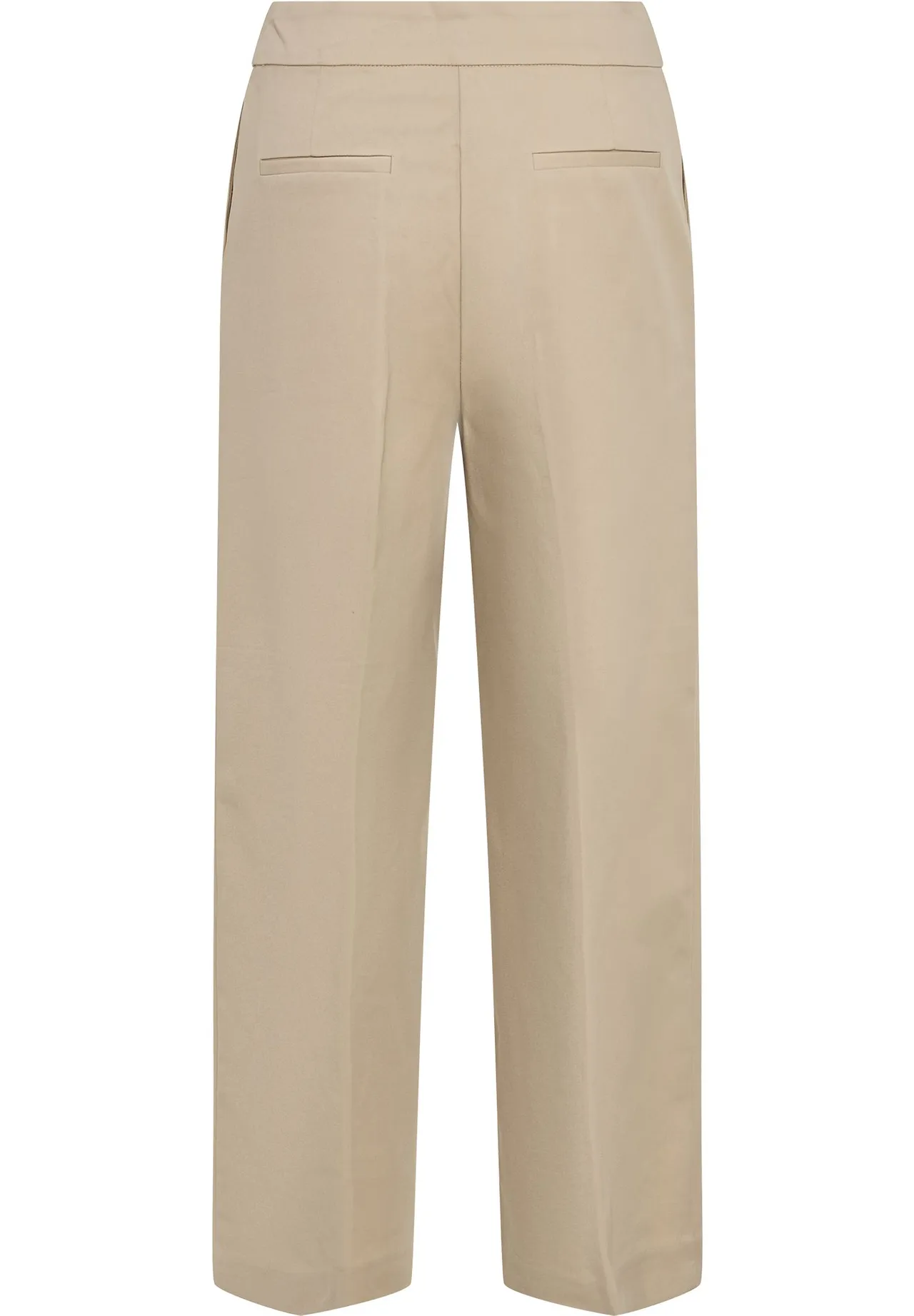 MANGUUN collection Stoffhose, Paspeltaschen, für Damen, beige, 38