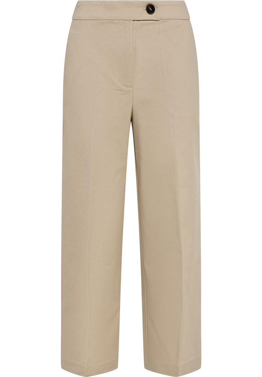 MANGUUN collection Stoffhose, Paspeltaschen, für Damen, beige, 38