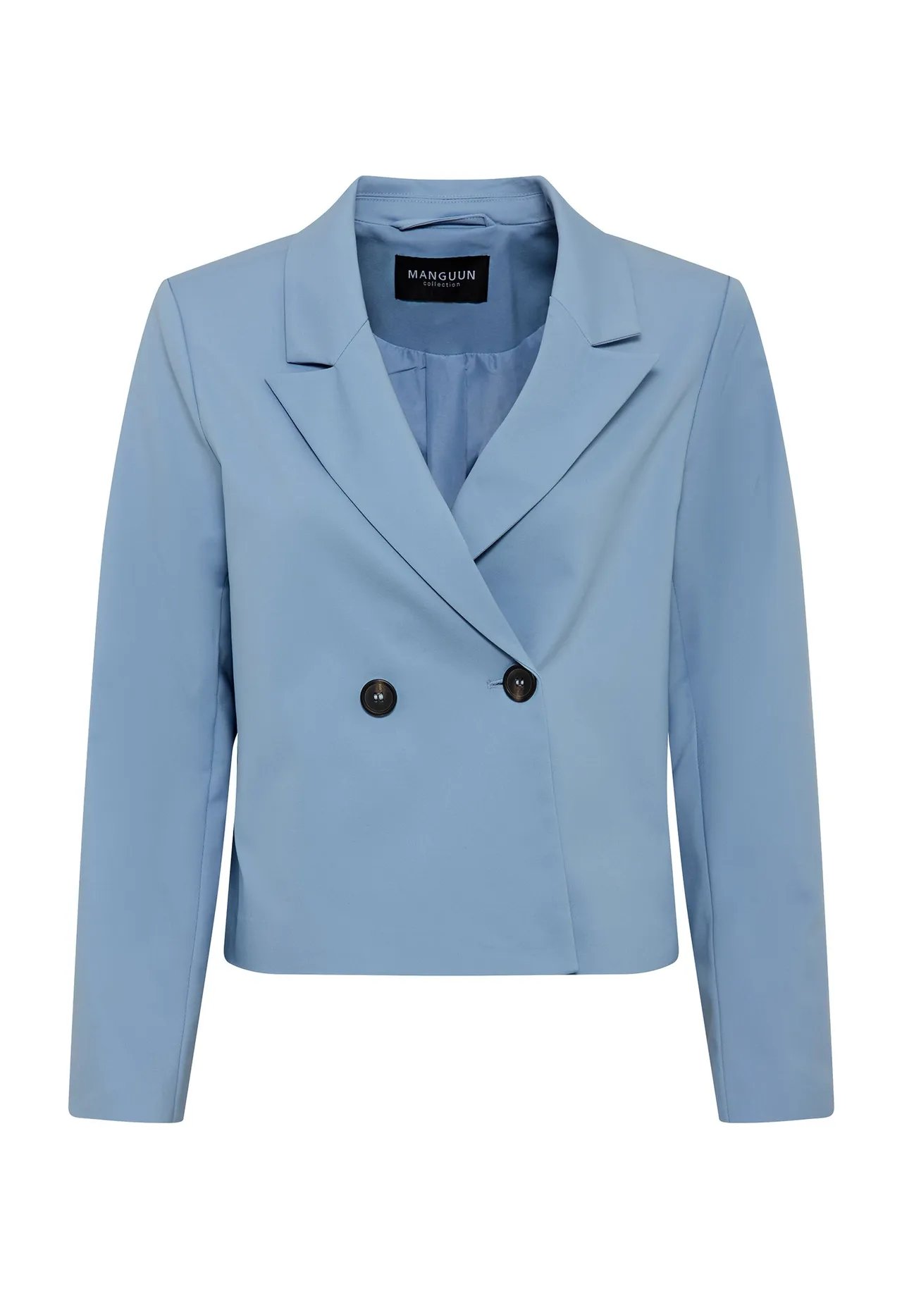 MANGUUN collection Blazer, Reverskragen, für Damen, blau, 38