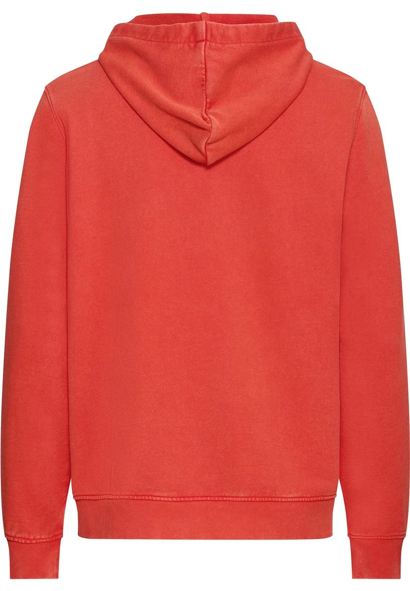 GLOBETROTTER Hoodie, Baumwolle, für Herren, rot, M