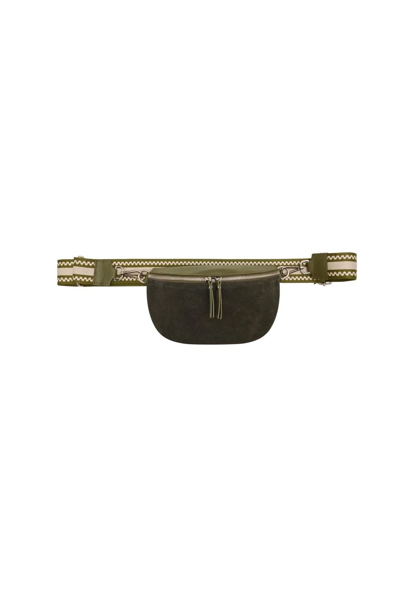 Lässige Gürteltasche aus Wildleder
