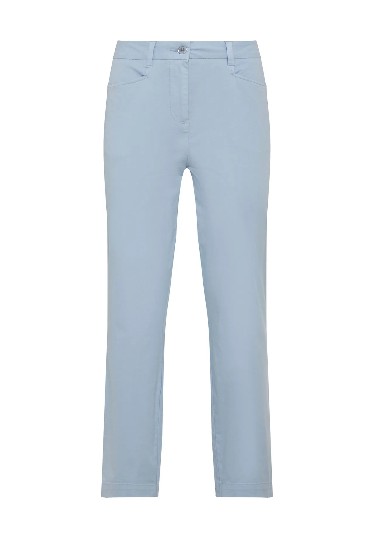 Damen Cropped Stretch Chino Hose