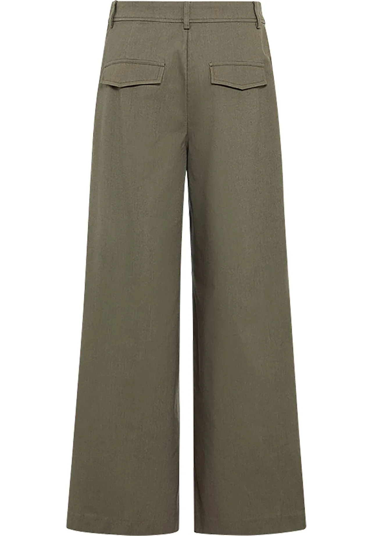 MANGUUN collection Stoffhose, Bügelfalten, für Damen, grün, 34
