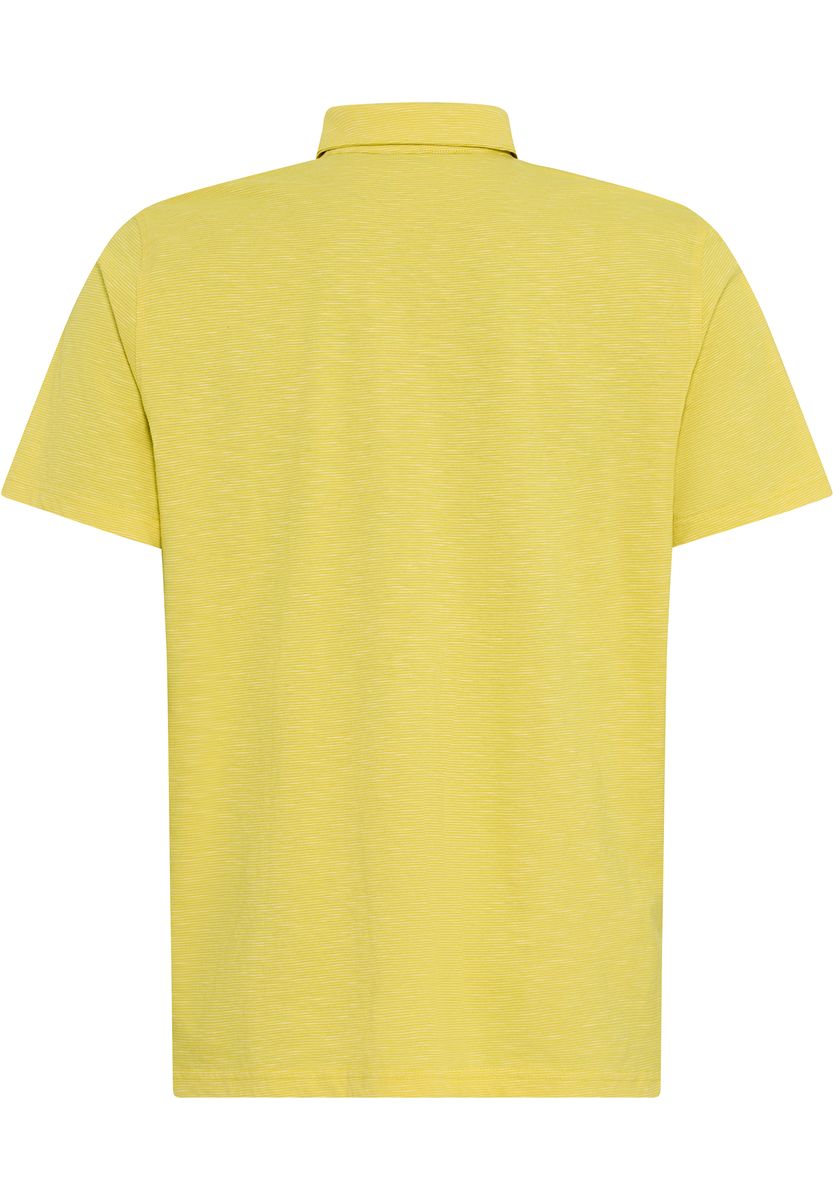 GLOBETROTTER Poloshirt, Brusttasche, für Herren, gelb, L