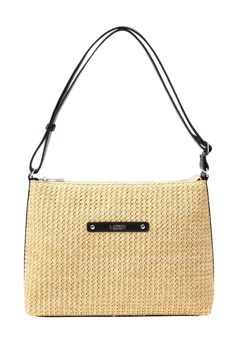 L.CREDI Umhängetasche, für Damen, beige, 99
