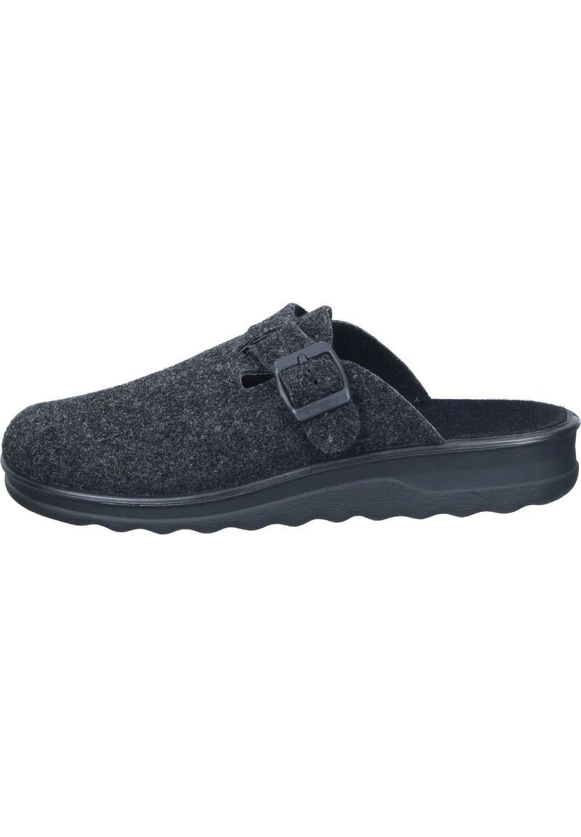 Herren Clogs aus Filzwolle mit Schnalle