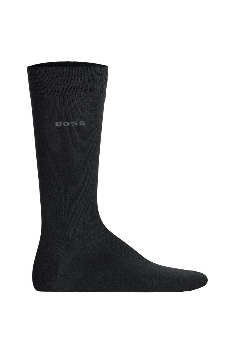 Klassische einfarbige Socken aus Baumwollmischung