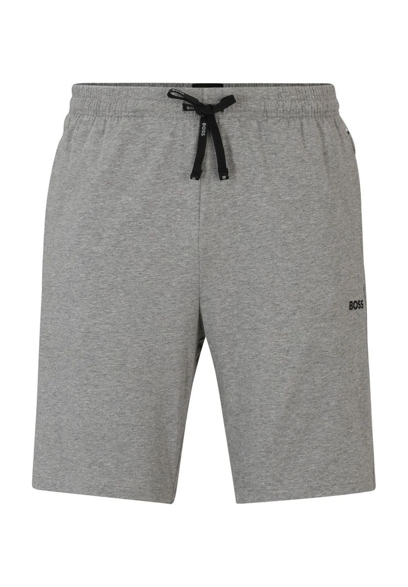 Graue Jersey-Loungewear-Shorts für Herren