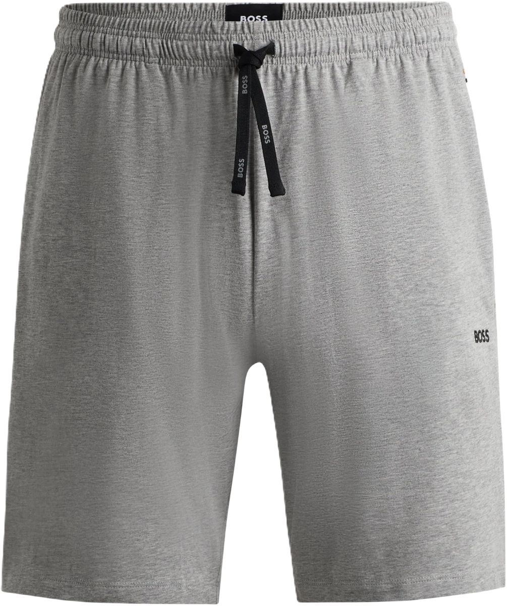 Graue Jersey-Loungewear-Shorts für Herren
