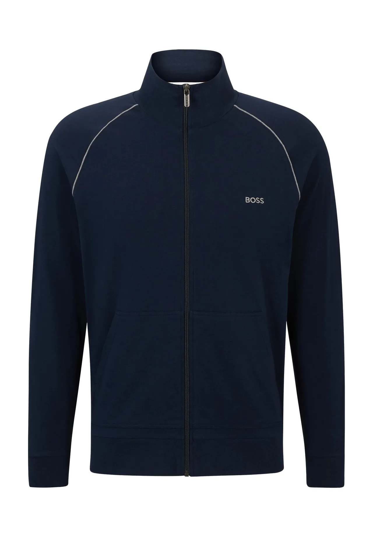 Herren Track Jacket mit Reißverschluss und Logo