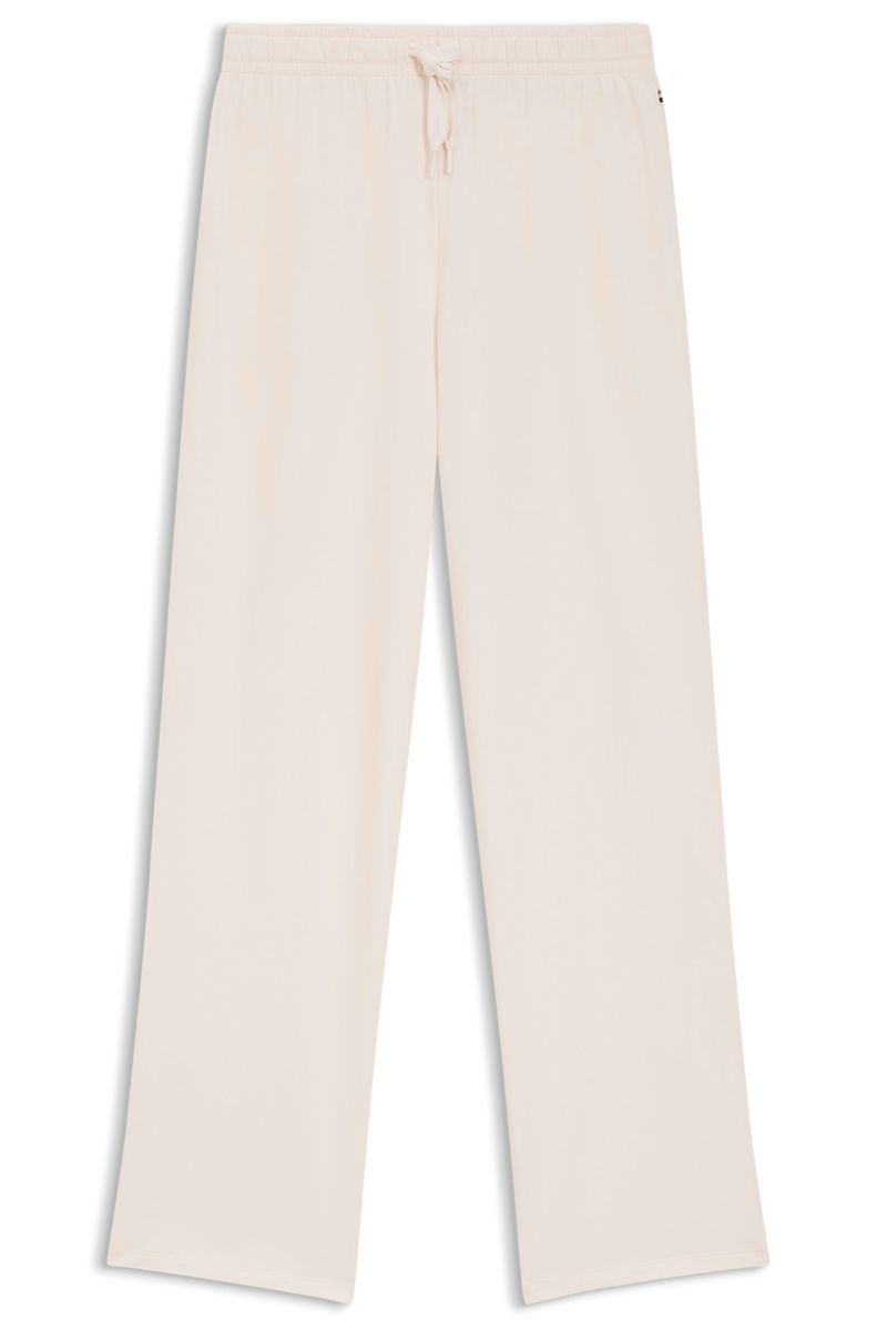 Pajamahose mit lockerem Schnitt und Kordelzug