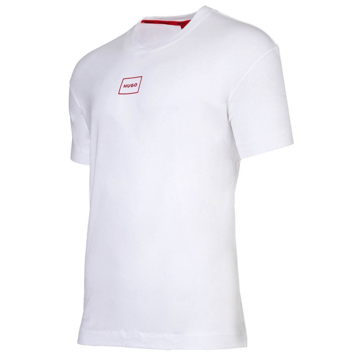 Klassisches T-Shirt mit Logo-Patch und Rundhalsausschnitt