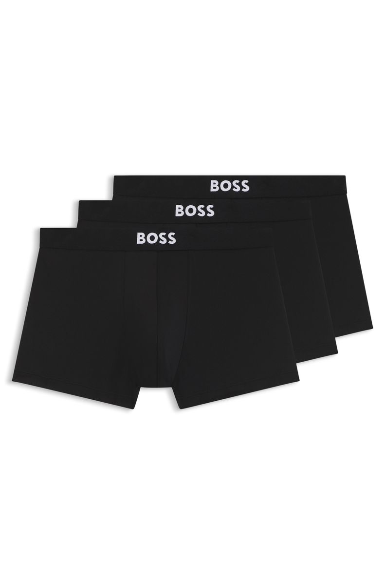 Herren Trunks Multipack Schwarz