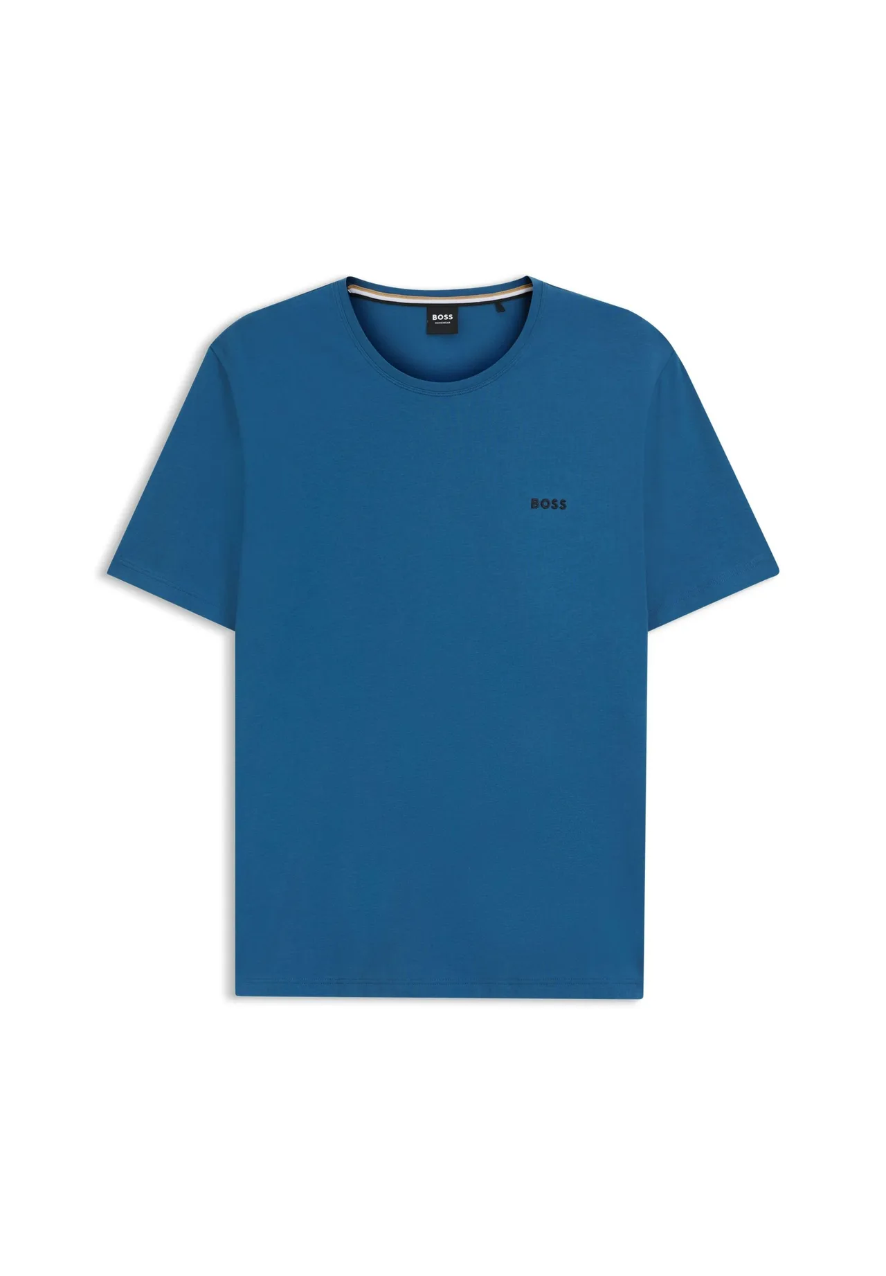 Klassisches T-Shirt mit Logo-Rundhalsausschnitt