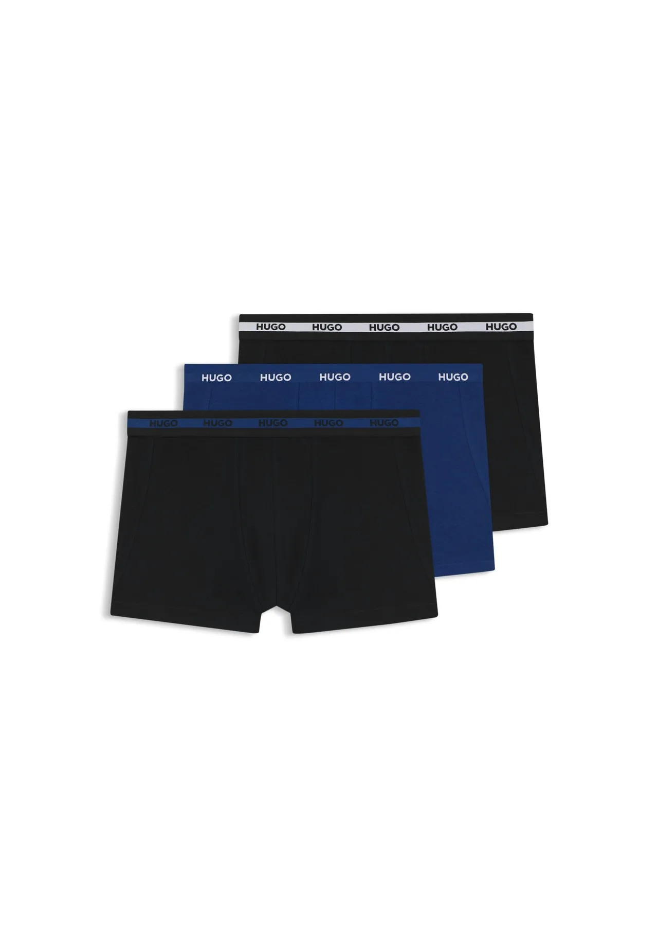 HUGO Trunks "PLANET", Logo-Bund, für Herren, schwarz|blau, L