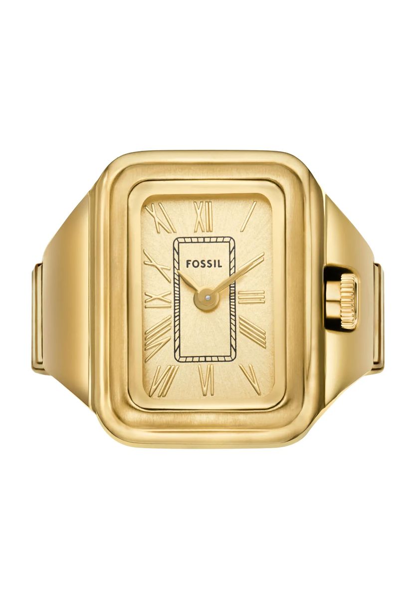 Fossil Raquel Goldfarbene Ringuhr