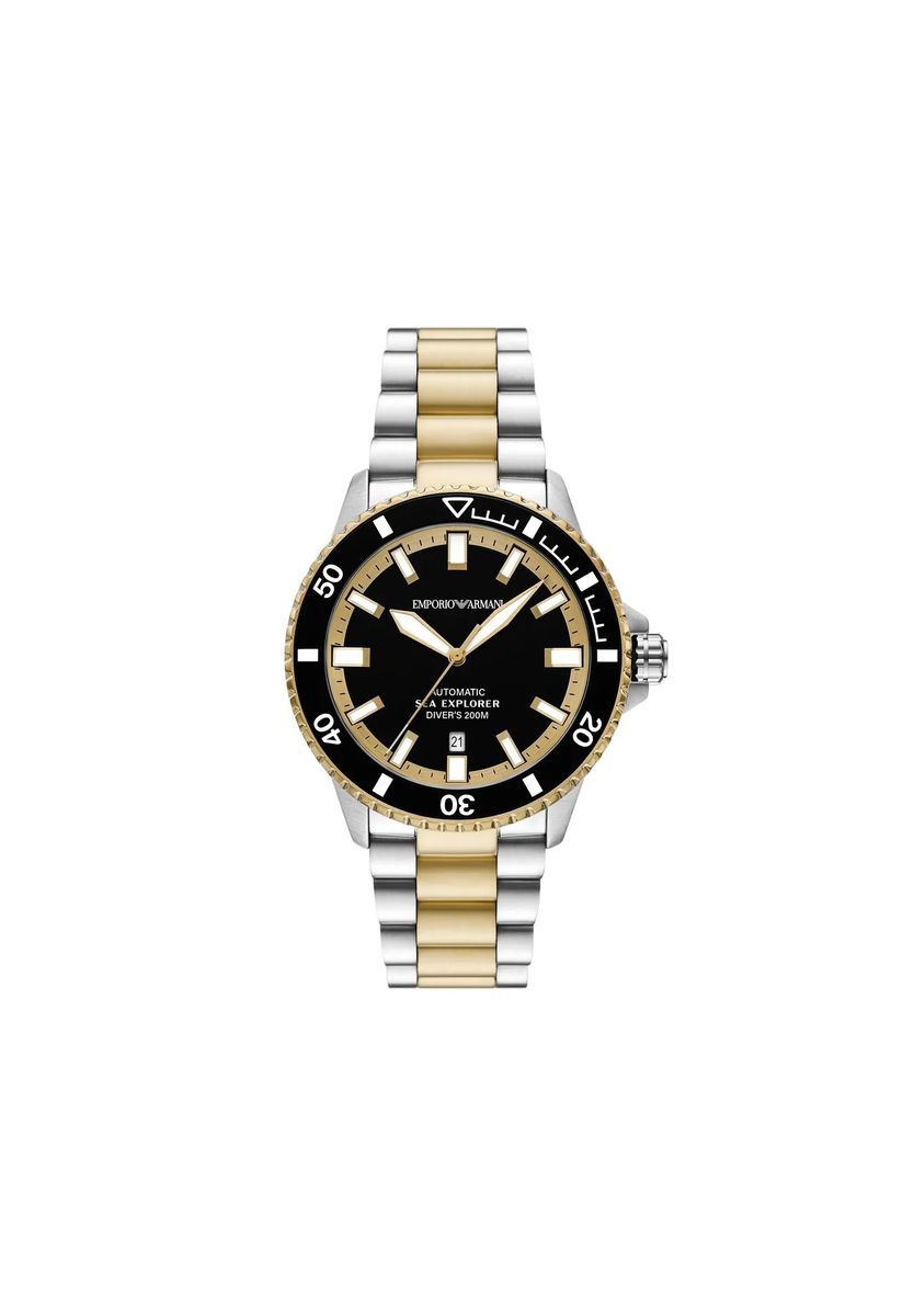 Bicolor Automatische Taucheruhr