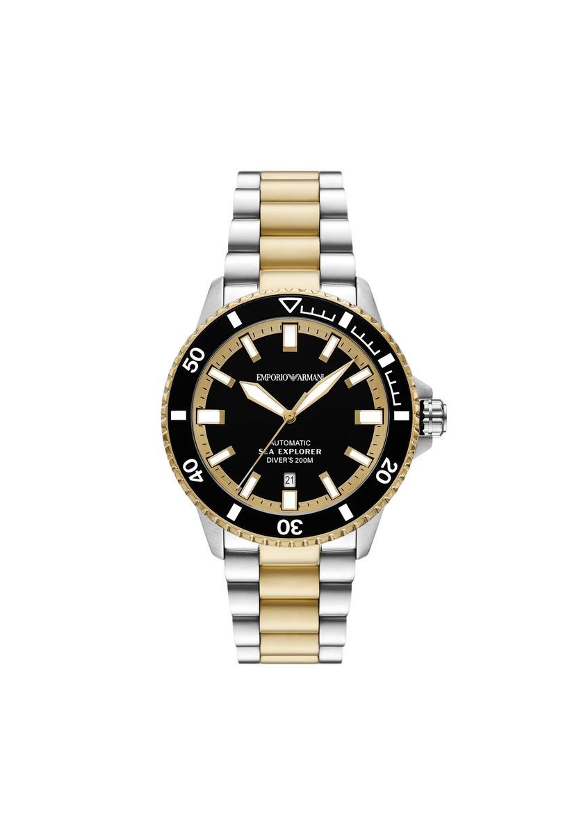 Bicolor Automatische Taucheruhr