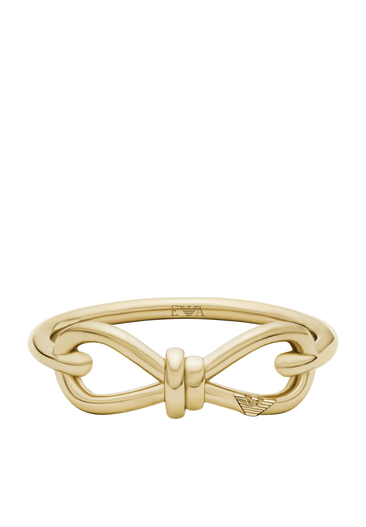 Zarter Bandring mit Schleifenknoten
