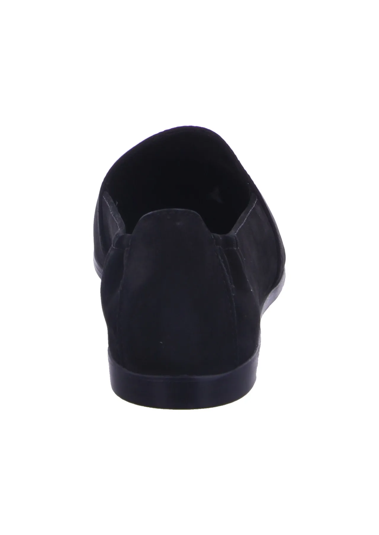 Elegante Schwarze Wildleder Slipper