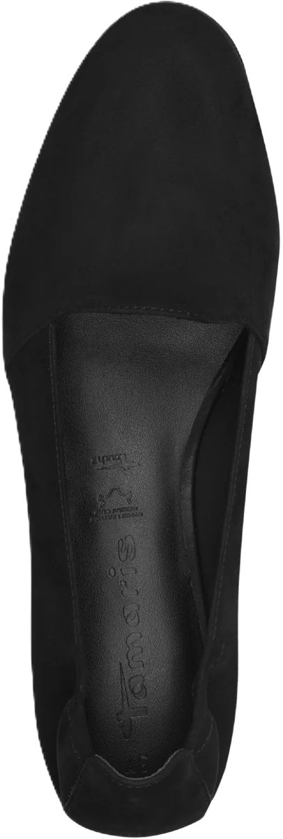 Elegante Schwarze Wildleder Slipper