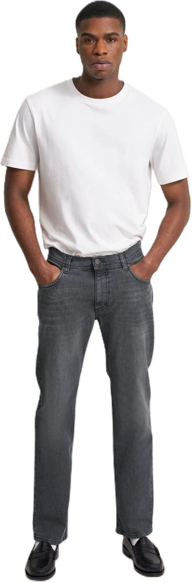 Graue Jeans im Modern Fit