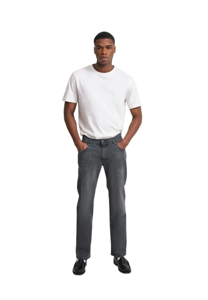 Graue Jeans im Modern Fit