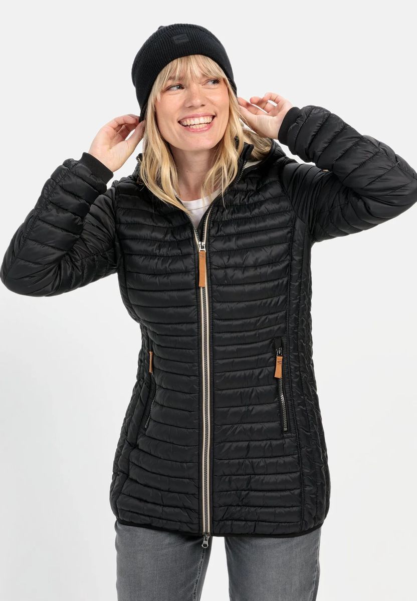 Leichte Steppjacke mit Kapuze