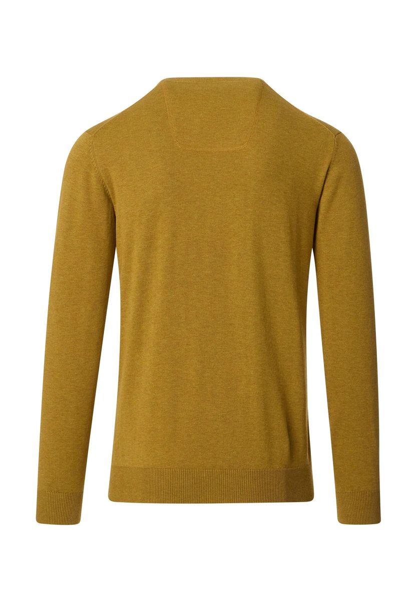 Herren Pima Baumwollpullover mit V-Ausschnitt