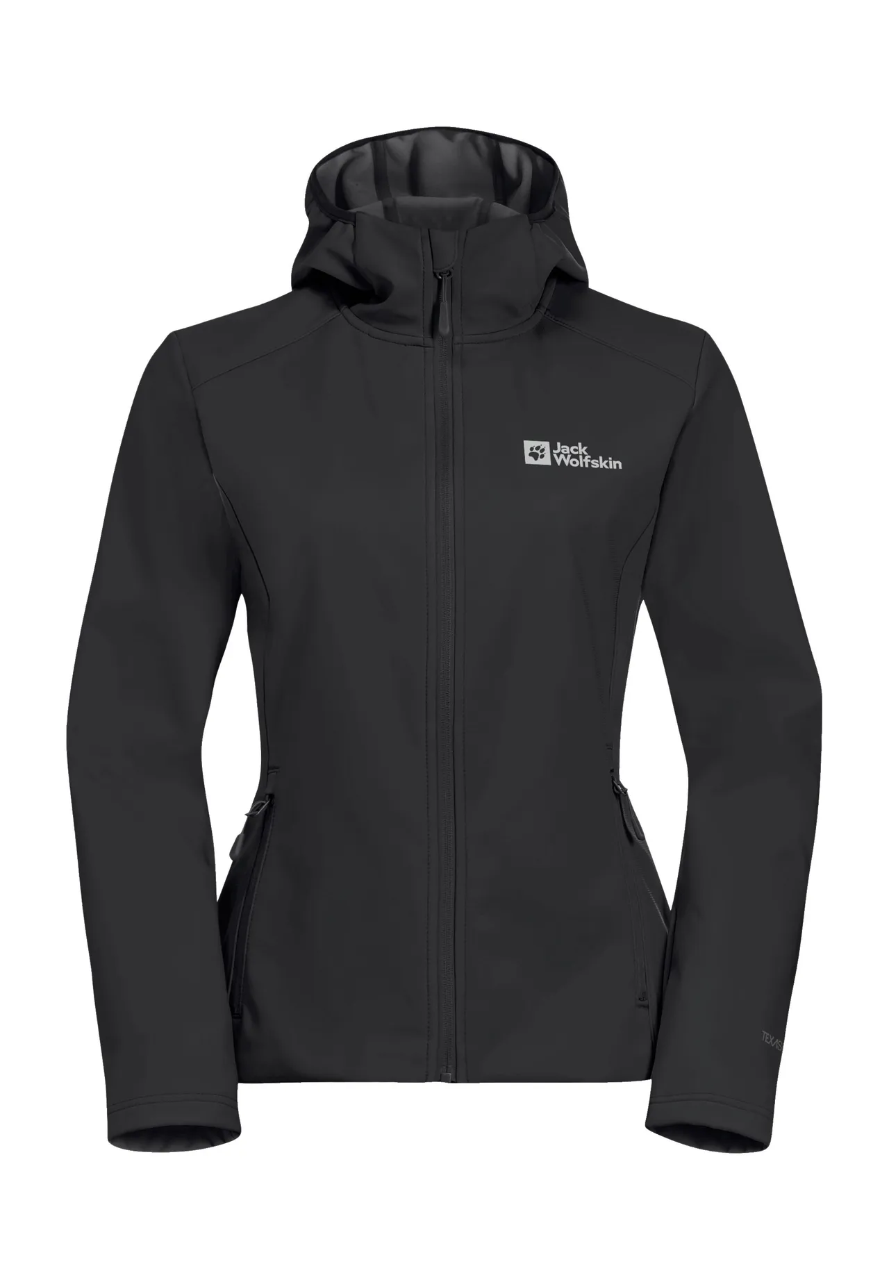 Winddichte Damen Softshelljacke mit Kapuze