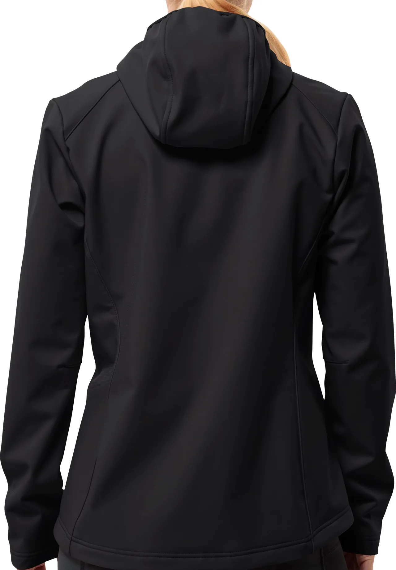 Winddichte Damen Softshelljacke mit Kapuze