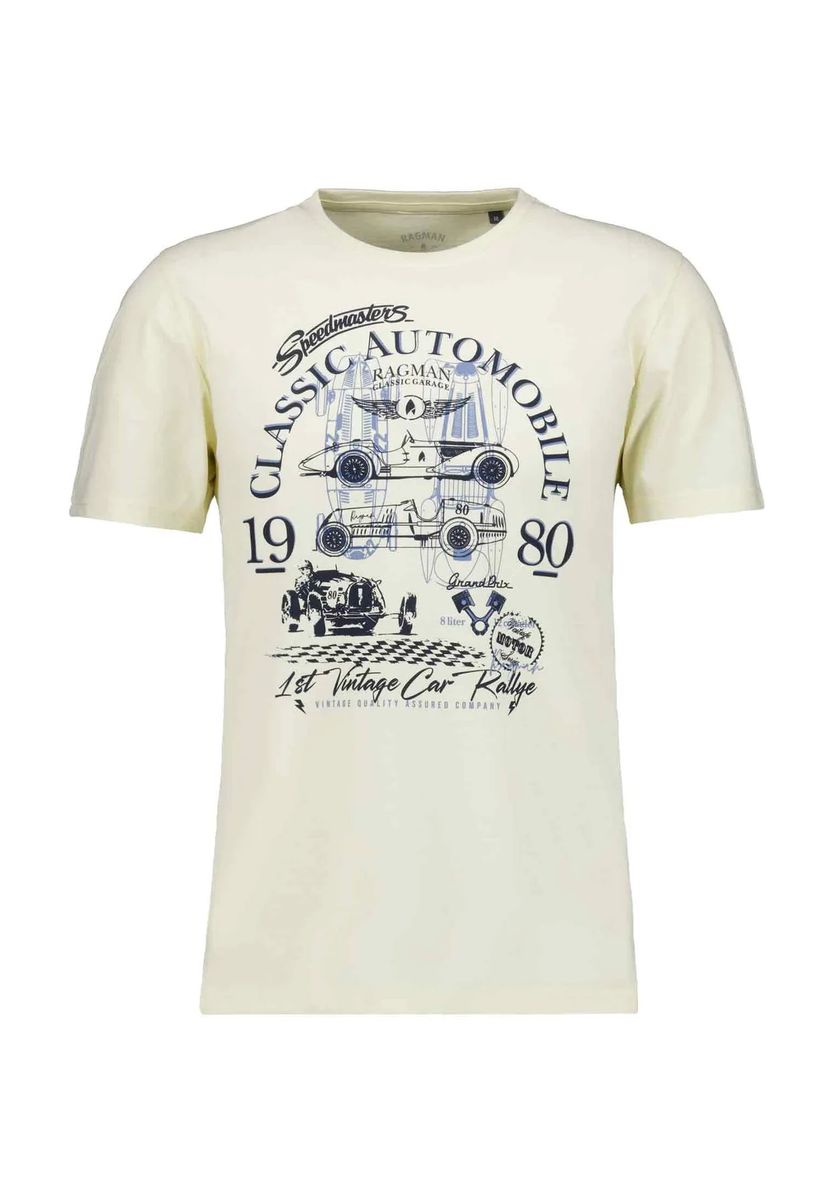 T-Shirt mit Oldtimer-Grafik