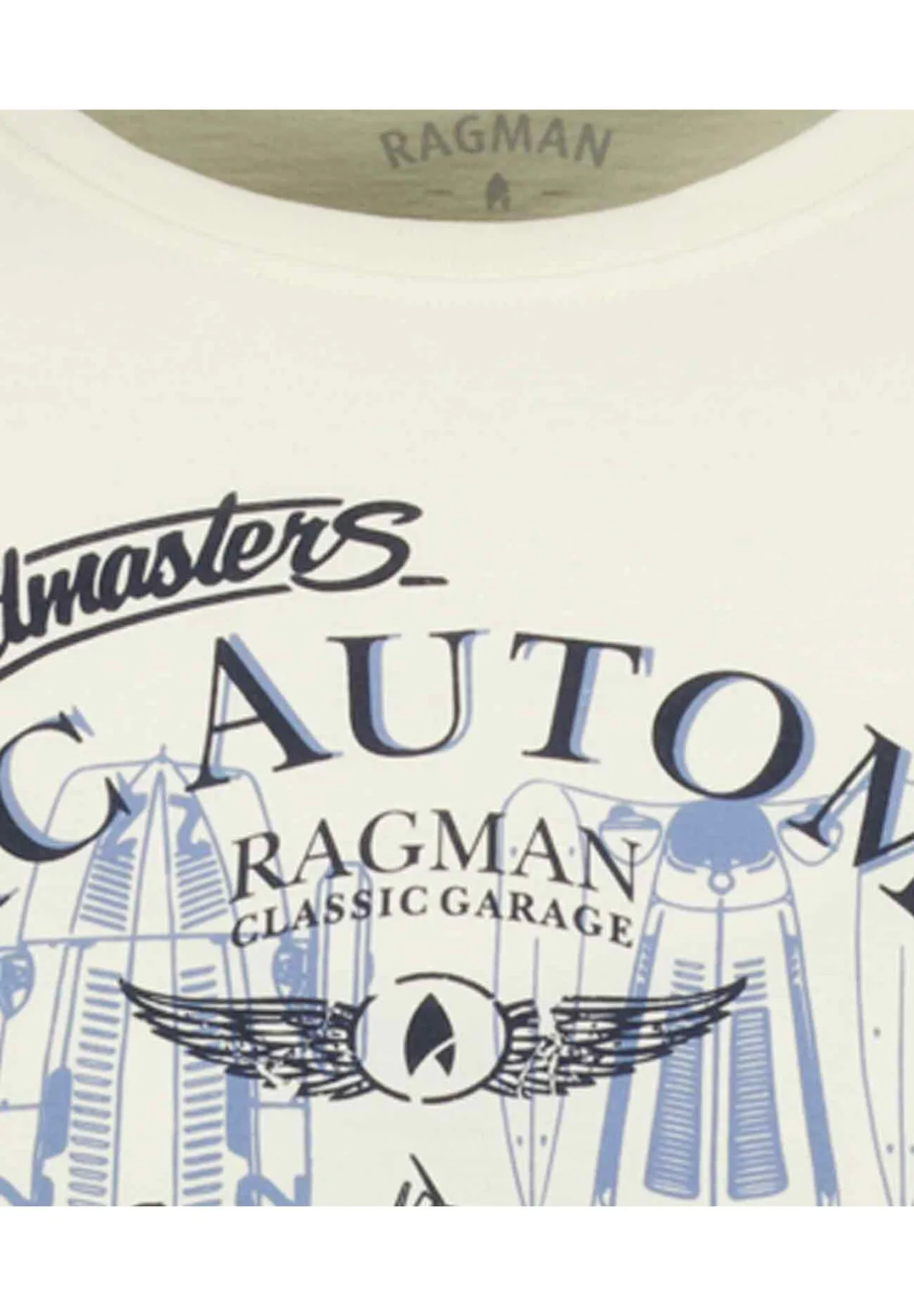 T-Shirt mit Oldtimer-Grafik