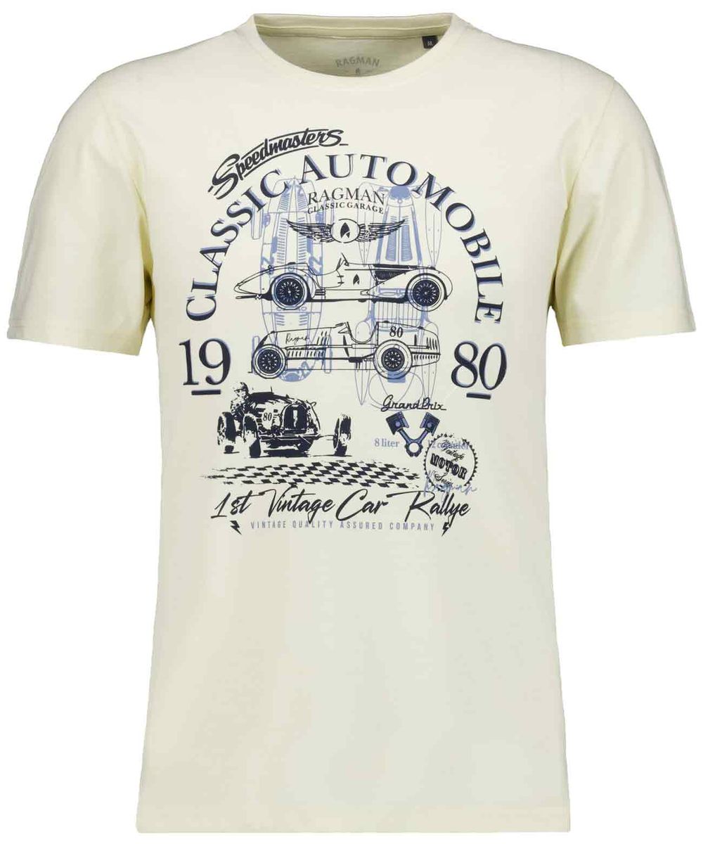 T-Shirt mit Oldtimer-Grafik