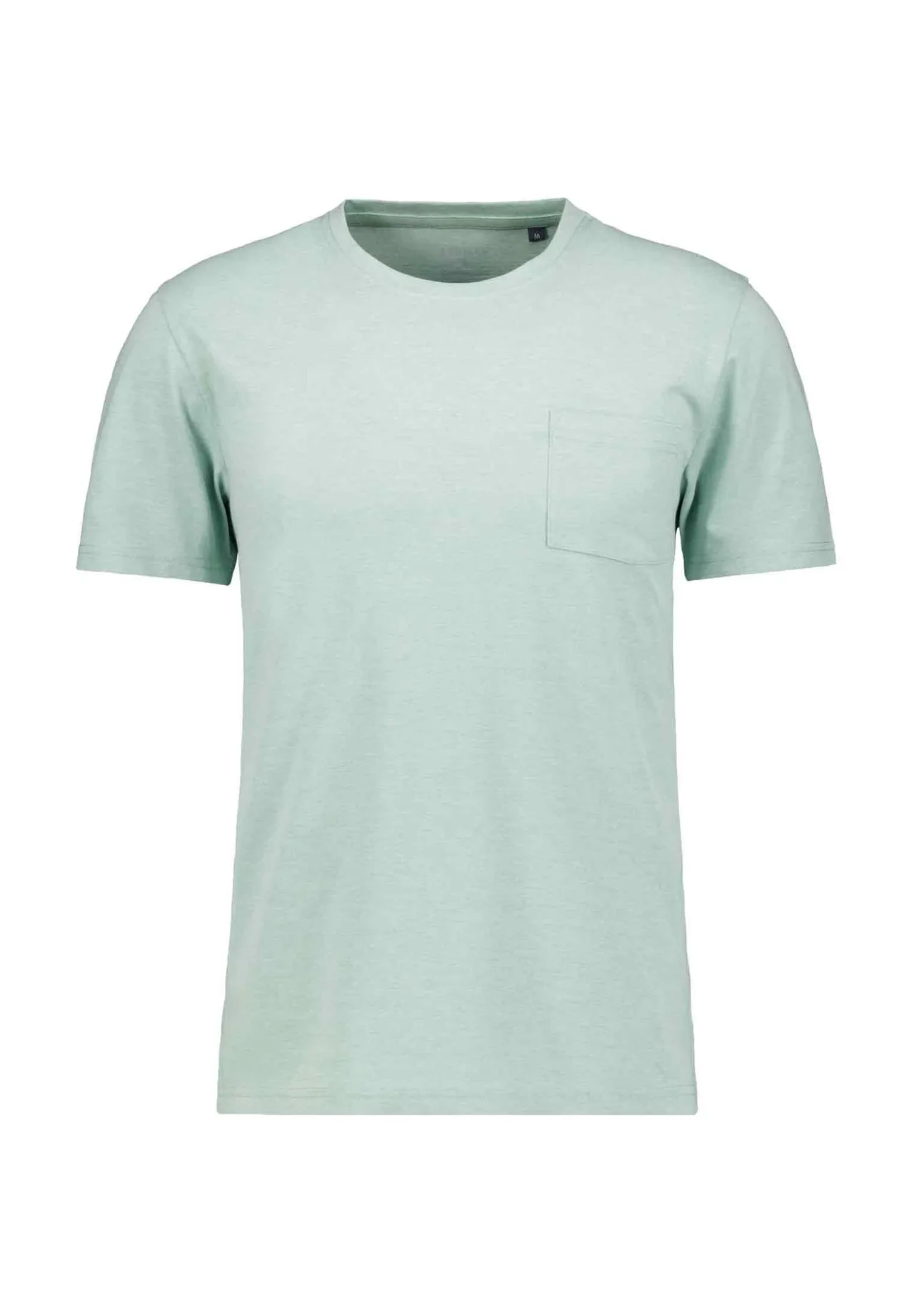 Herren Klassisches Rundhals T-Shirt mit Tasche
