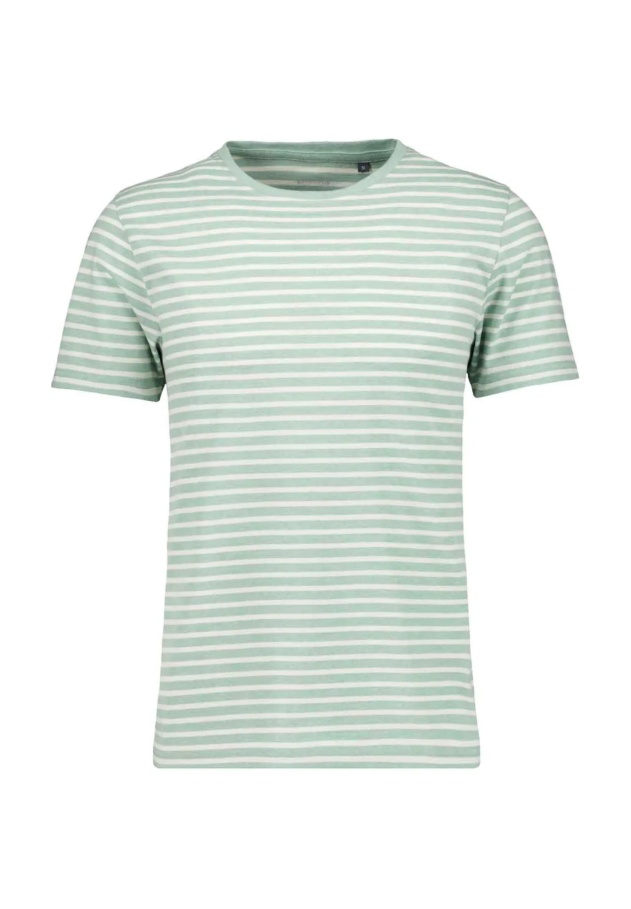 Gestreiftes T-Shirt mit Rundhalsausschnitt