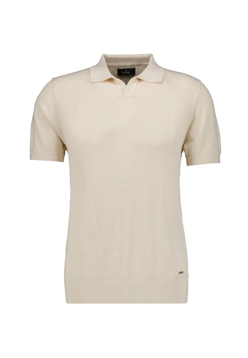 Herren Poloshirt aus Baumwollstrick