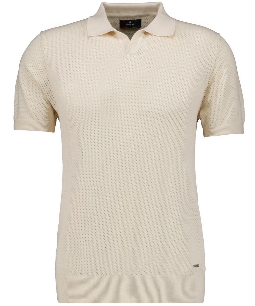 Herren Poloshirt aus Baumwollstrick