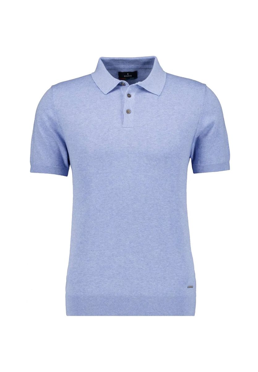 Klassisches Strickpolohemd