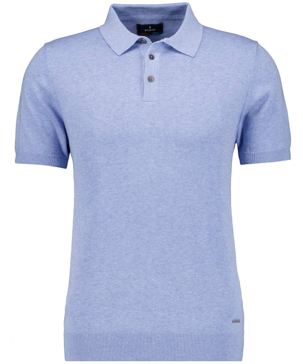 Klassisches Strickpolohemd
